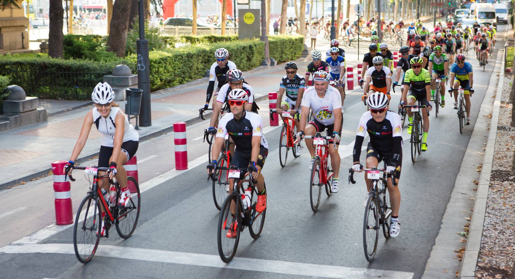 Primera marcha cicloturista de La Rioja