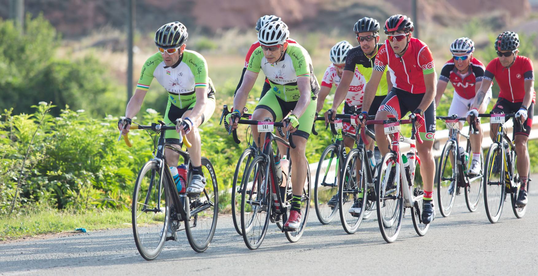 Primera marcha cicloturista de La Rioja