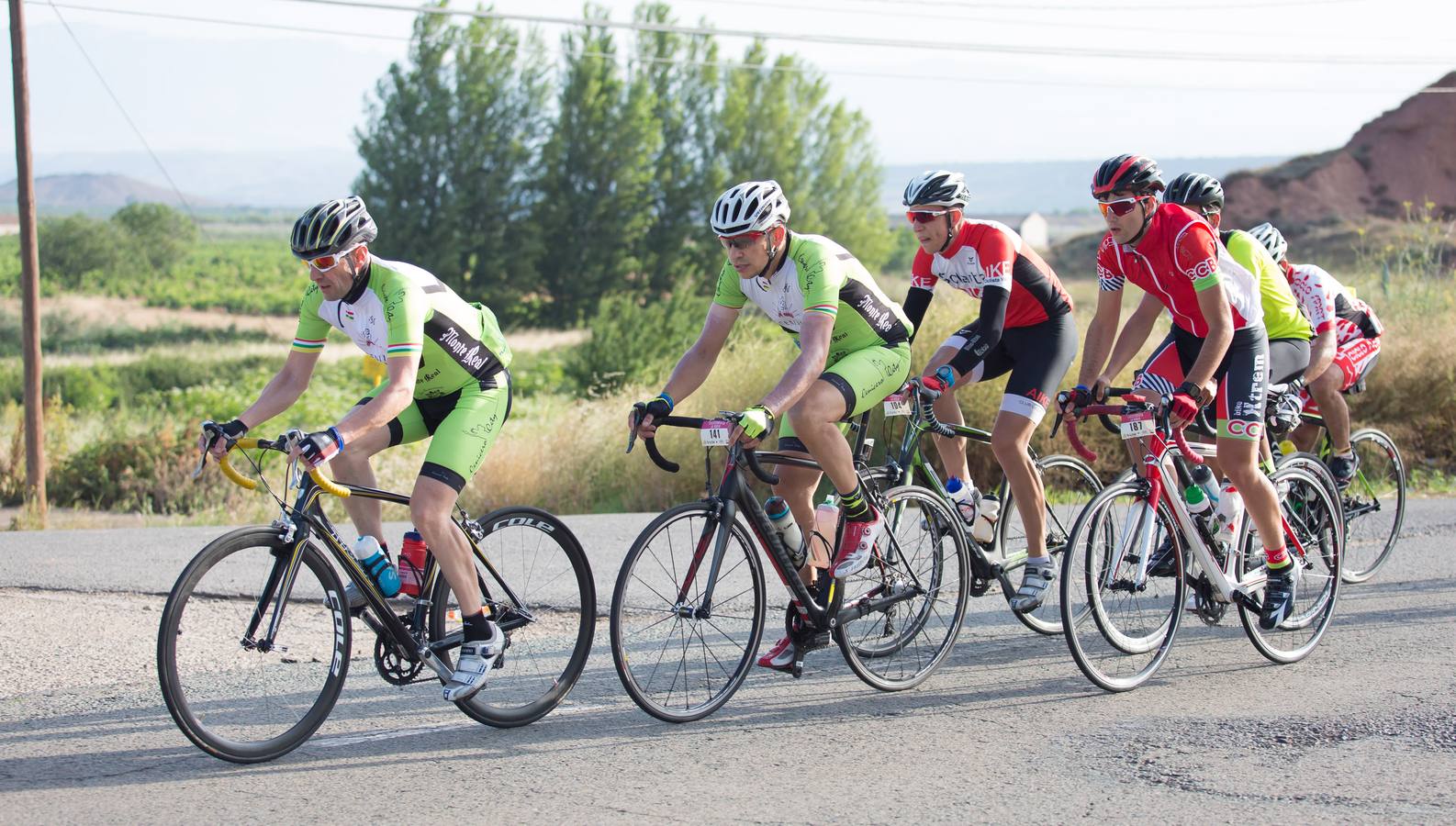 Primera marcha cicloturista de La Rioja