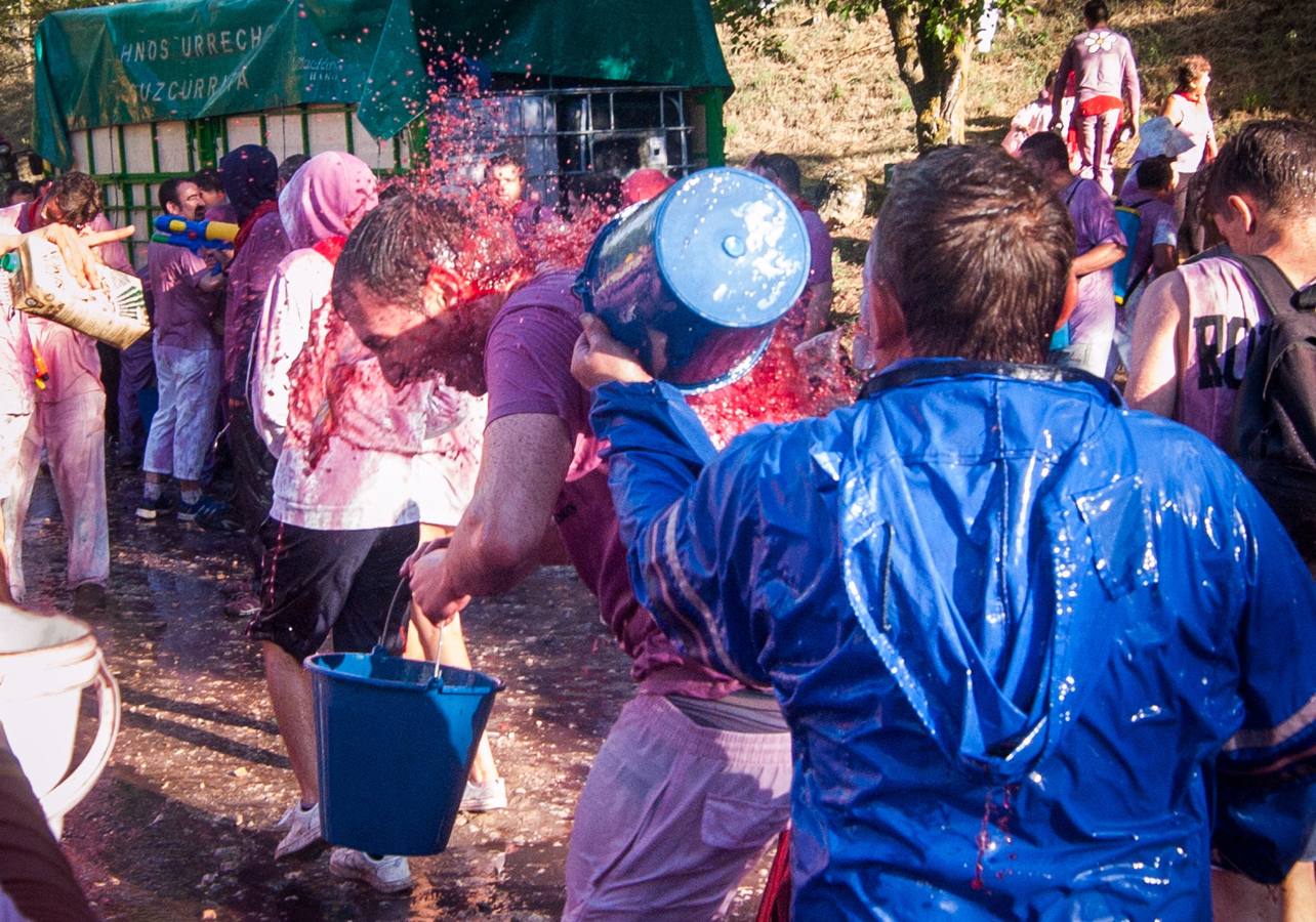 Haro vive su Batalla del Vino