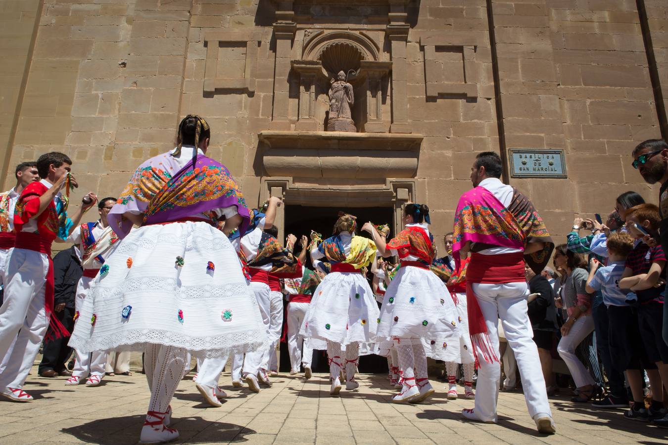 Procesión de San Marcial en Lardero