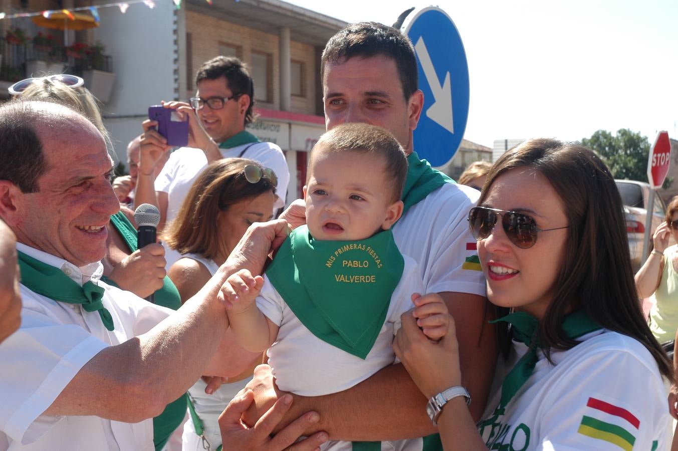 Entre los momentos más esperados del día ha estado el cohete y la puesta de pañuelos