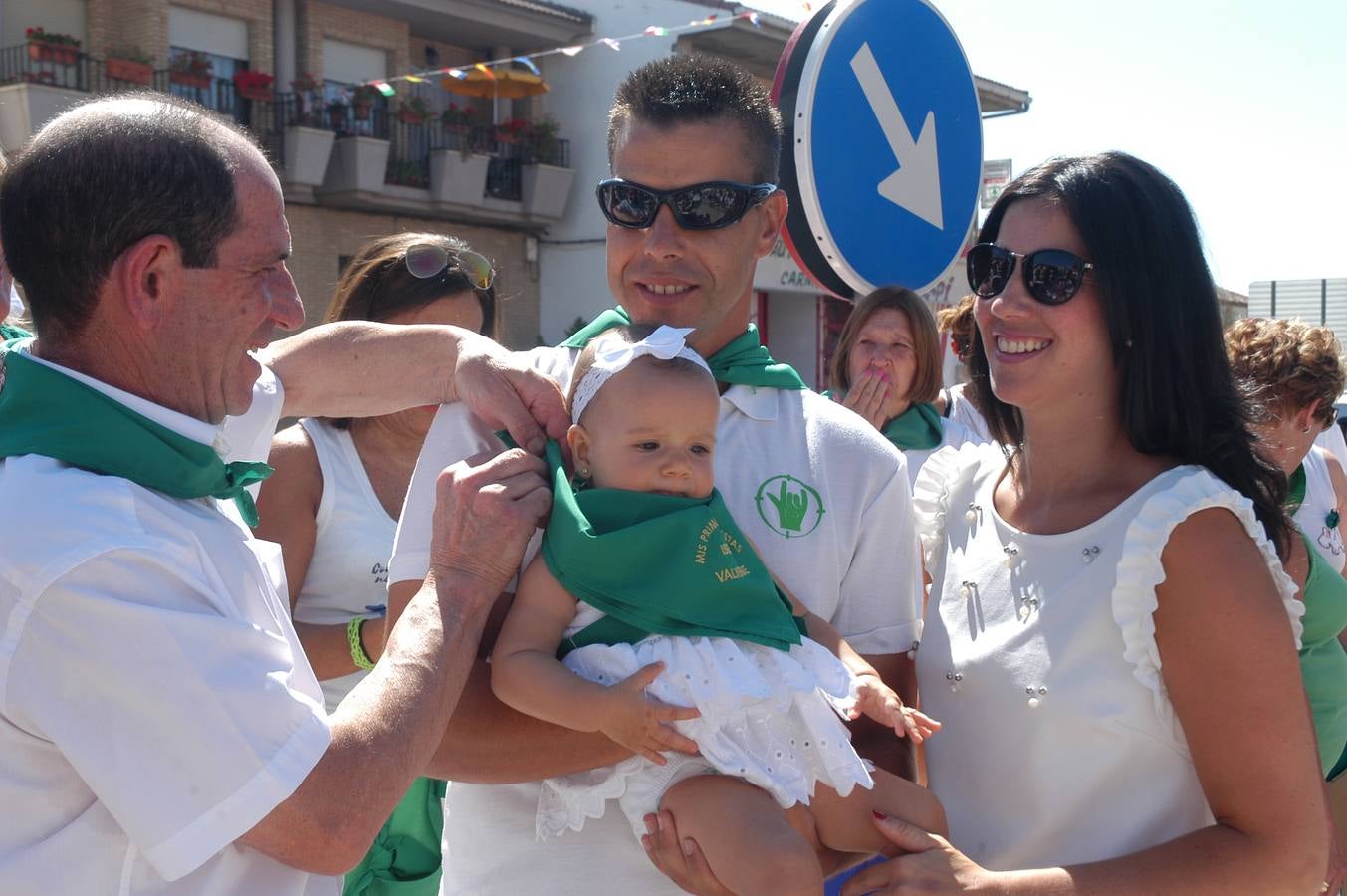 Entre los momentos más esperados del día ha estado el cohete y la puesta de pañuelos