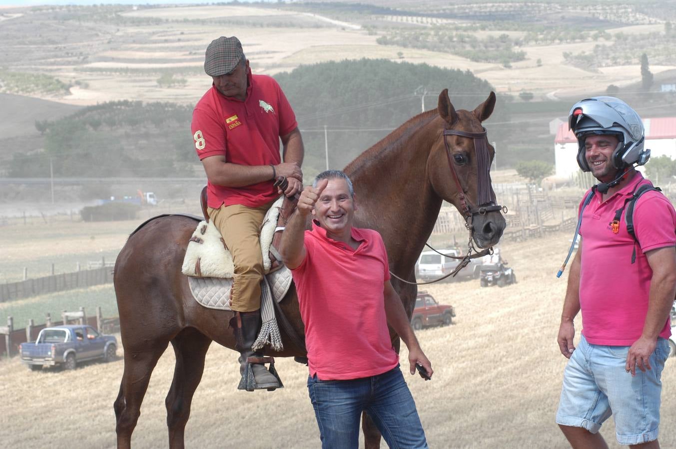 Las imágenes del tradicional festejo durante las fiestas de Valverde