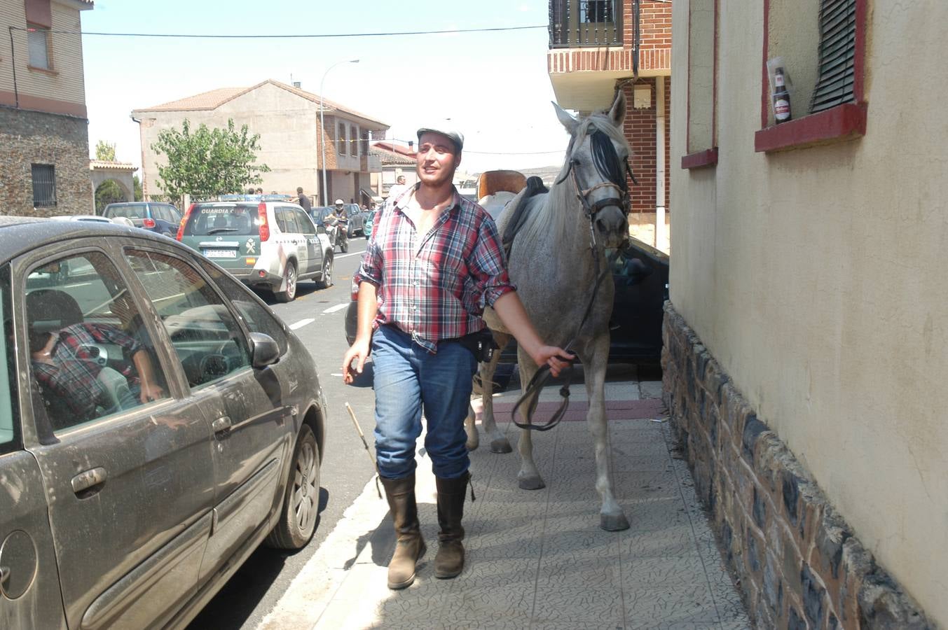 Las imágenes del tradicional festejo durante las fiestas de Valverde