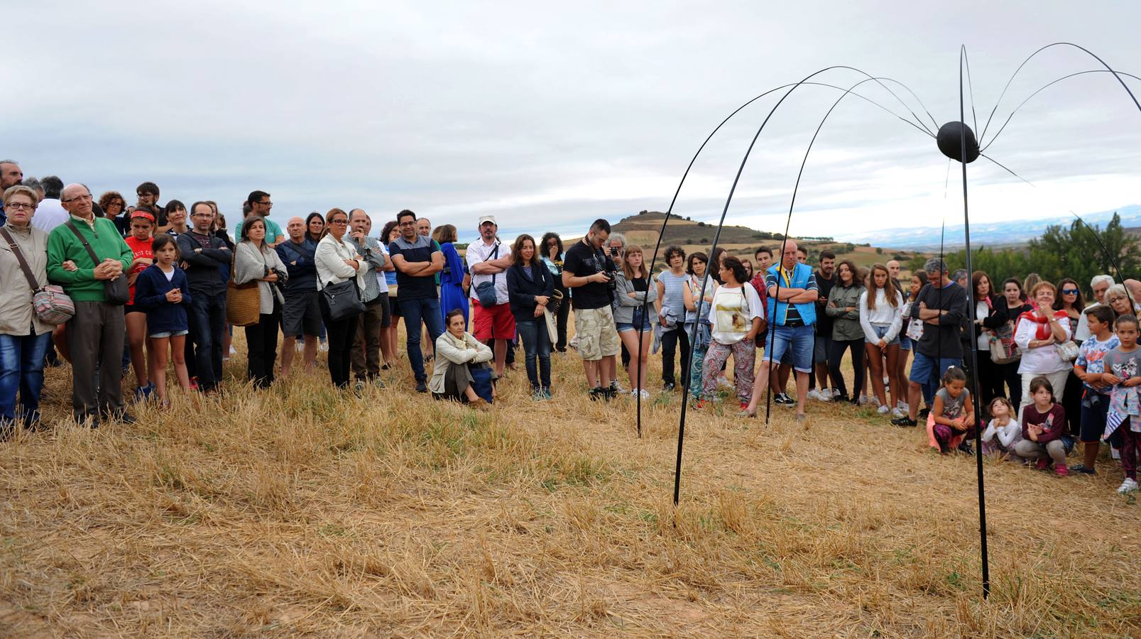 Las imágenes del certamen de 'land art' en Santa Lucía