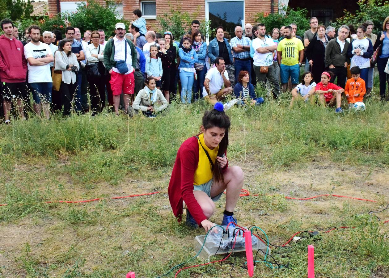 Las imágenes del certamen de 'land art' en Santa Lucía