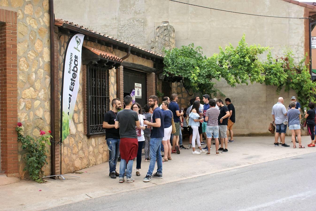 Las imágenes del día de puertas abiertas de las bodegas de Cordovín