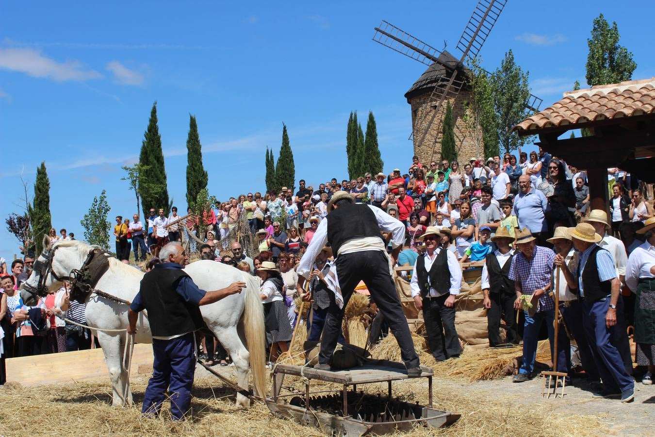 Ocón celebra la fiesta de la molienda