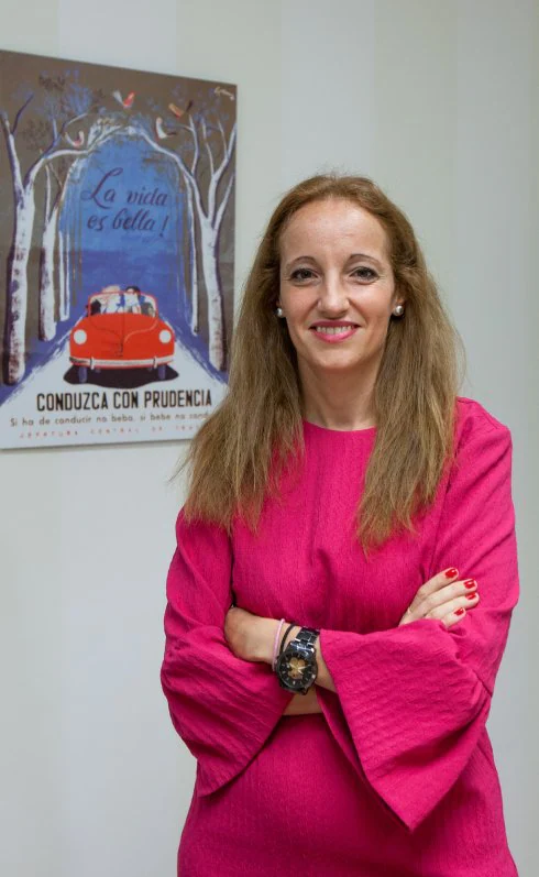 Beatriz Zúñiga, el pasado miércoles en su despacho. :: Díaz uriel