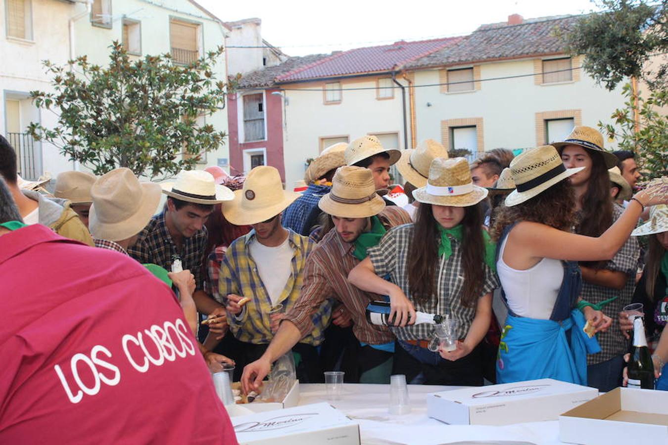 Galilea celebra las fiestas de San Roque y tras el chupinazo y el trago de zurracapote inician unas celebraciones muy participativas que se van a dilatar hasta el miércoles