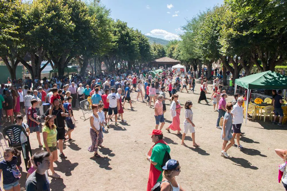 El municipio está celebrando las fiestas en honor de San Lorenzo