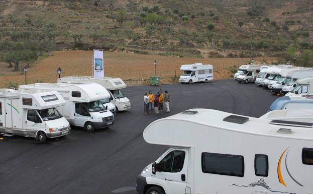 Zona de estacionamiento en Arnedillo