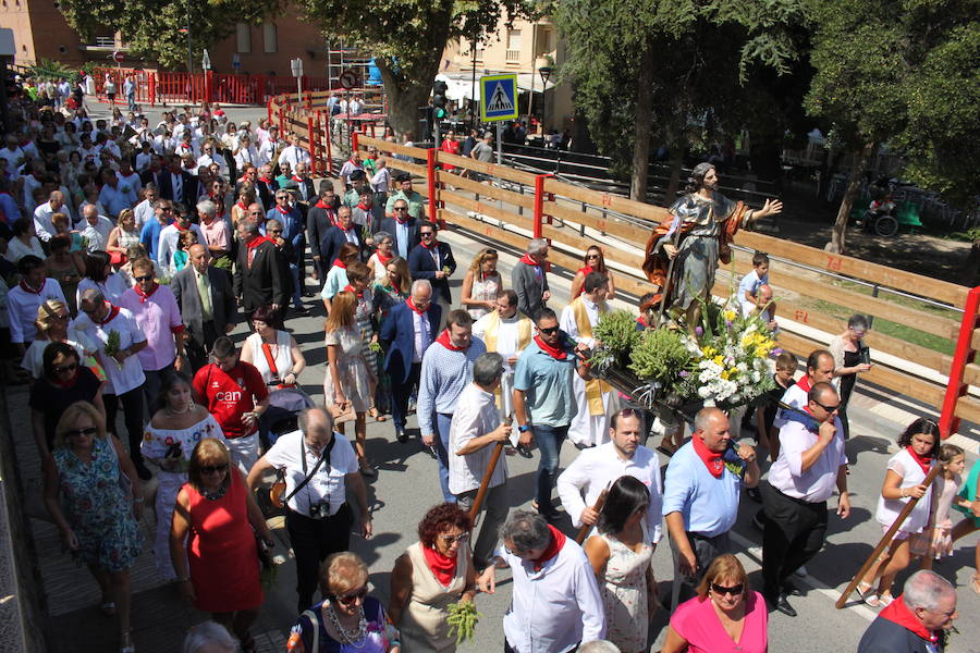 Los alfareños vivieron la tercera jornada de sus fiestas en honor a sus patronos, San Roque y San Ezequiel.