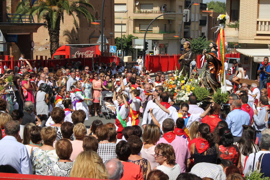 Los alfareños vivieron la tercera jornada de sus fiestas en honor a sus patronos, San Roque y San Ezequiel.