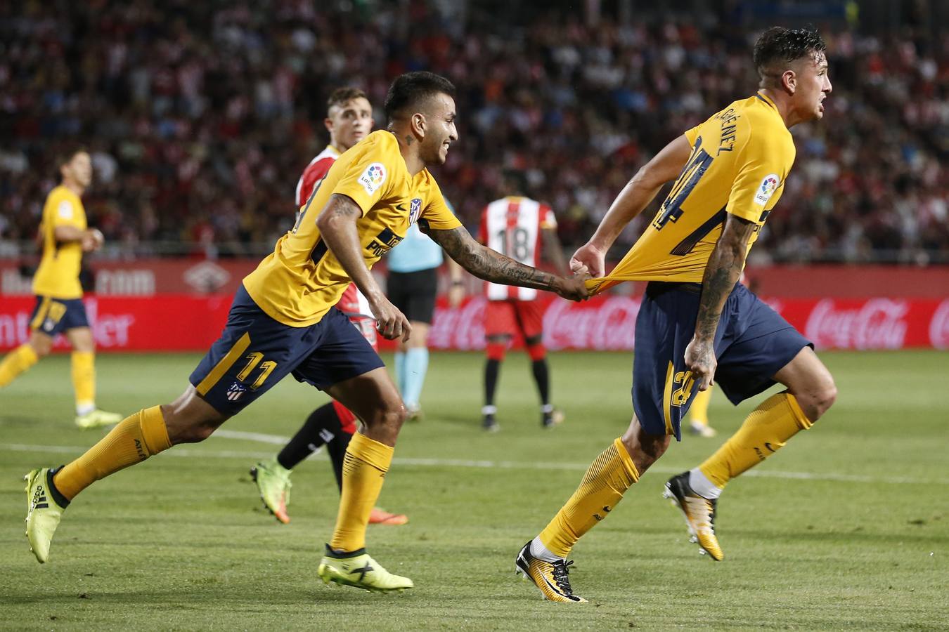 Empate entre Girona y Atlético en el debut del equipo catalán en Primera.