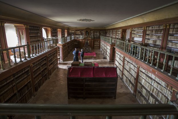 Biblioteca del monasterio de San Millán de la Cogolla. 