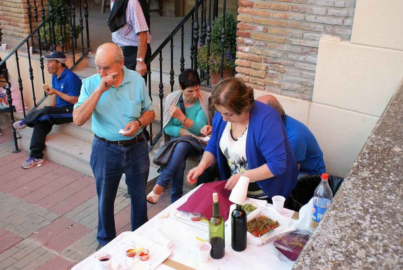 Ledesma de la Cogolla repartió 2.200 raciones en su 21ª edición del Festival de la oreja rebozada y vino de Rioja.