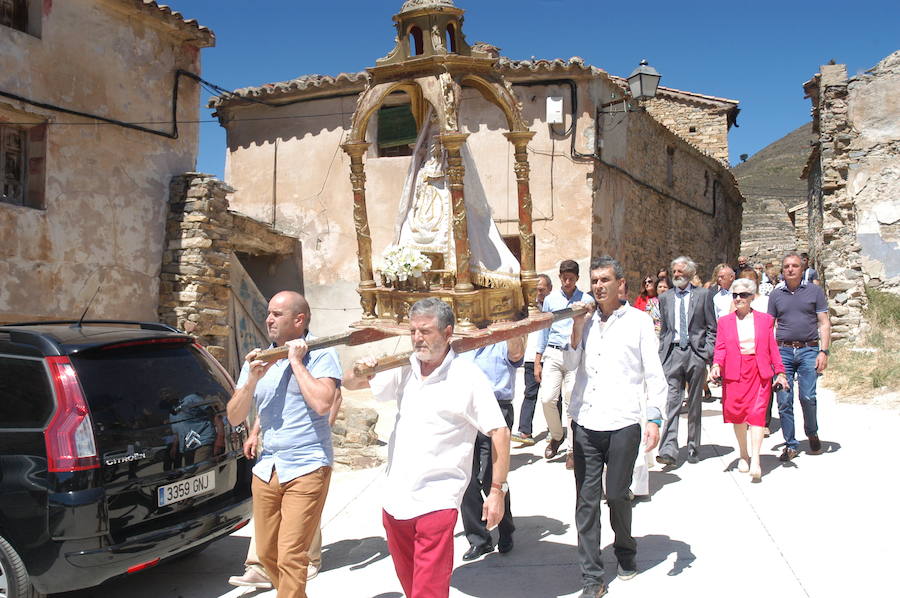 La localidad riojana comenzó sus fiestas en honor a la Virgen de Atisca con un programa muy variado