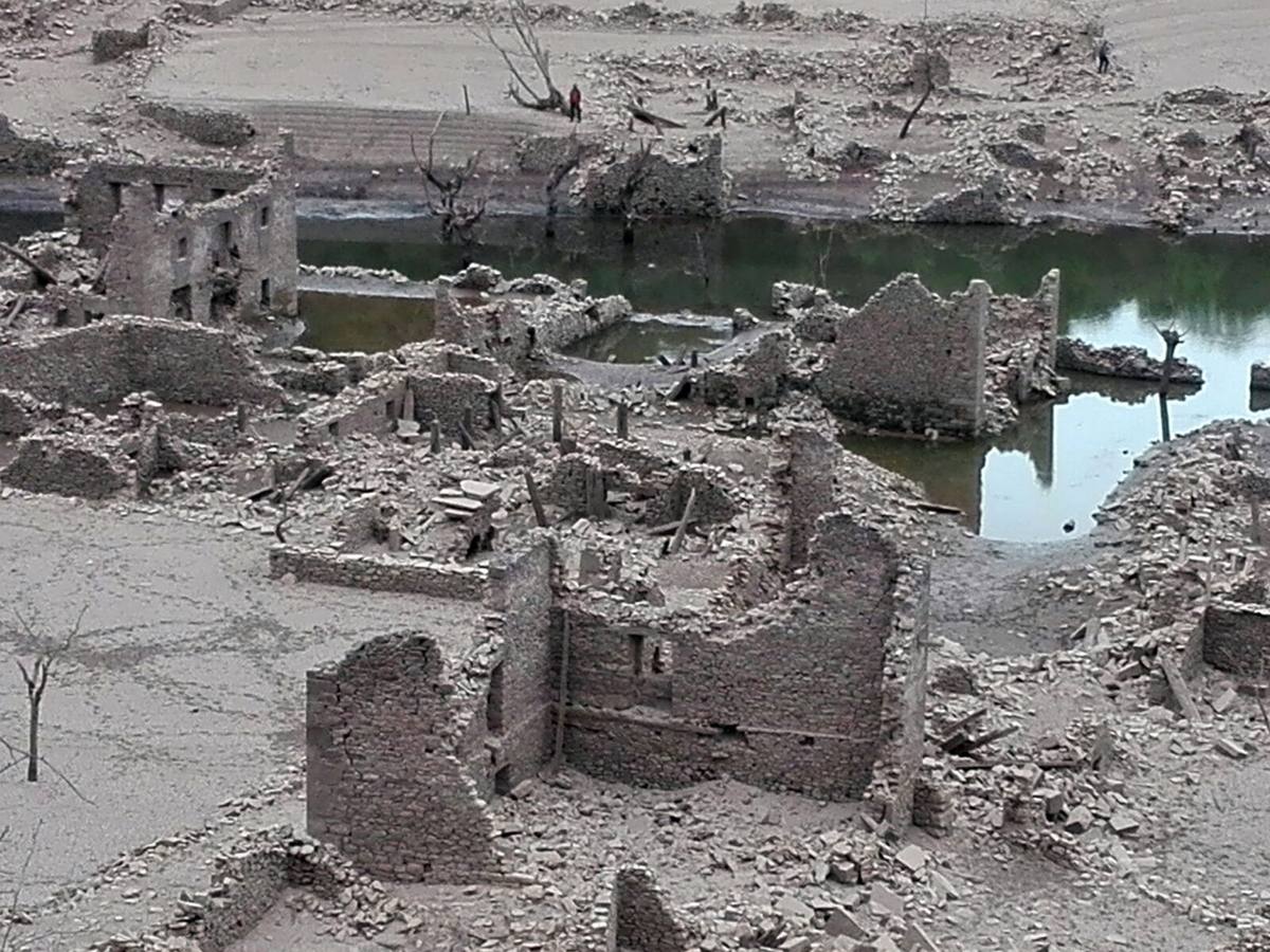 La situación del pantano de Mansilla es la más preocupante