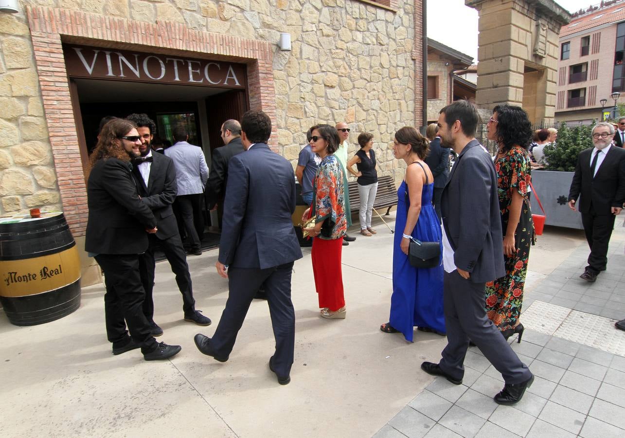 Boda de Alberto Garzón en Cenicero