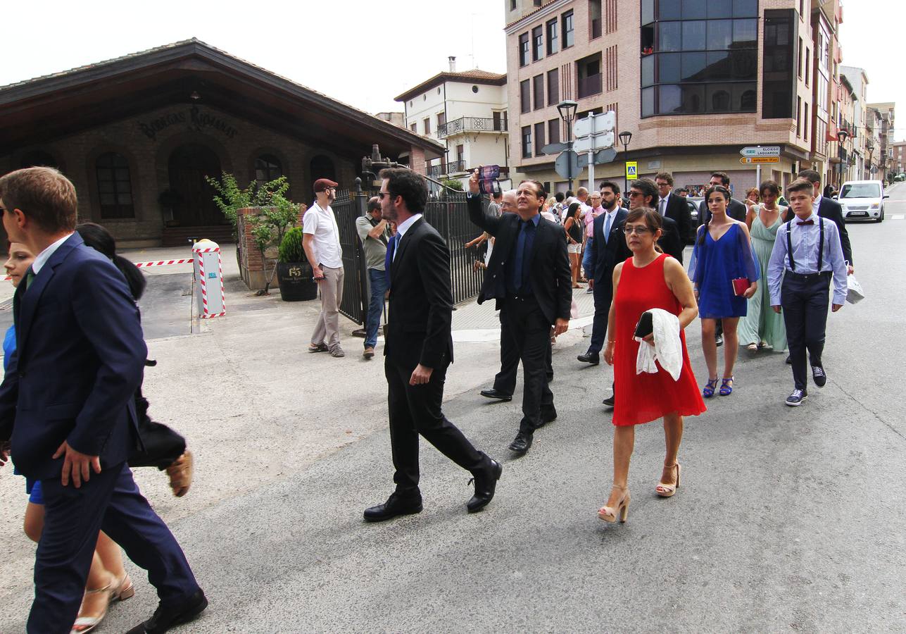 Boda de Alberto Garzón en Cenicero
