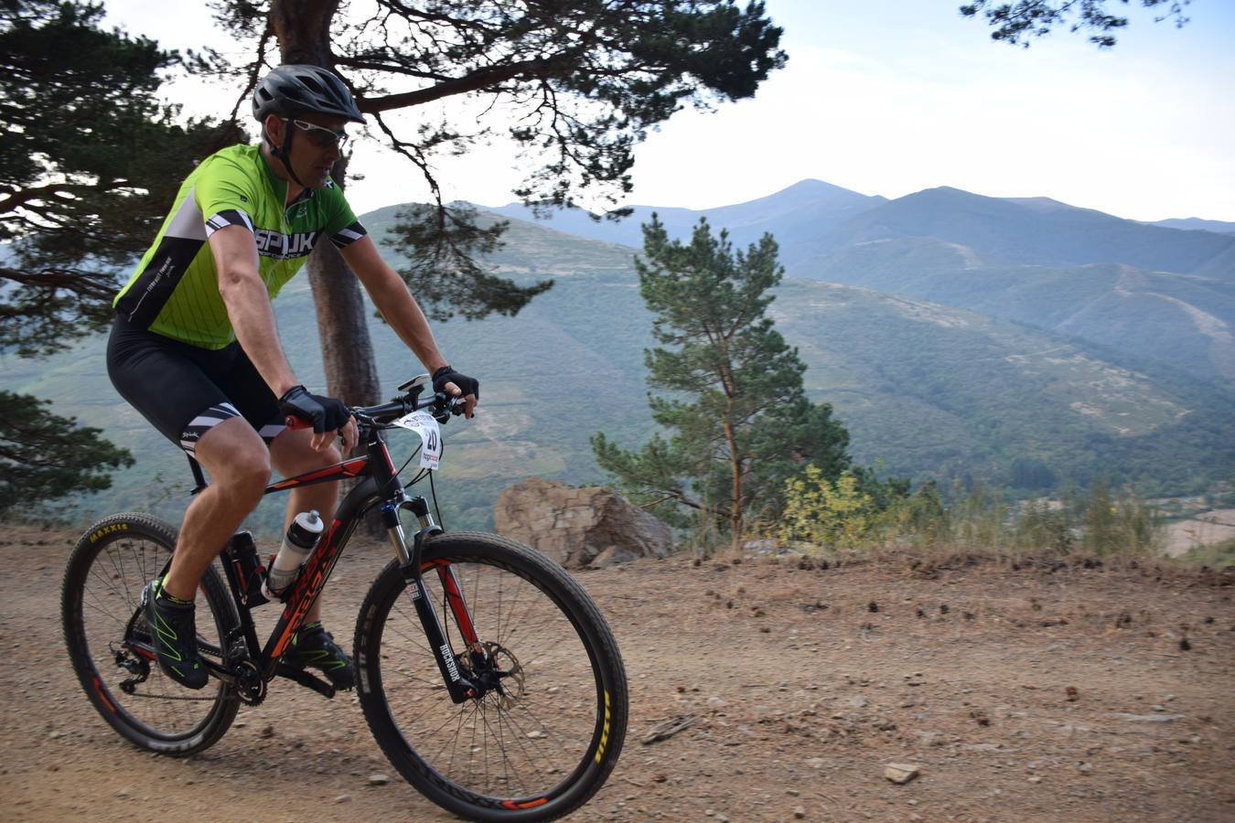 Las imágenes de la prueba ciclista de la localidad serrana