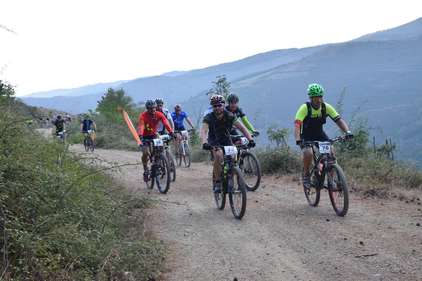 Las imágenes de la prueba ciclista de la localidad serrana