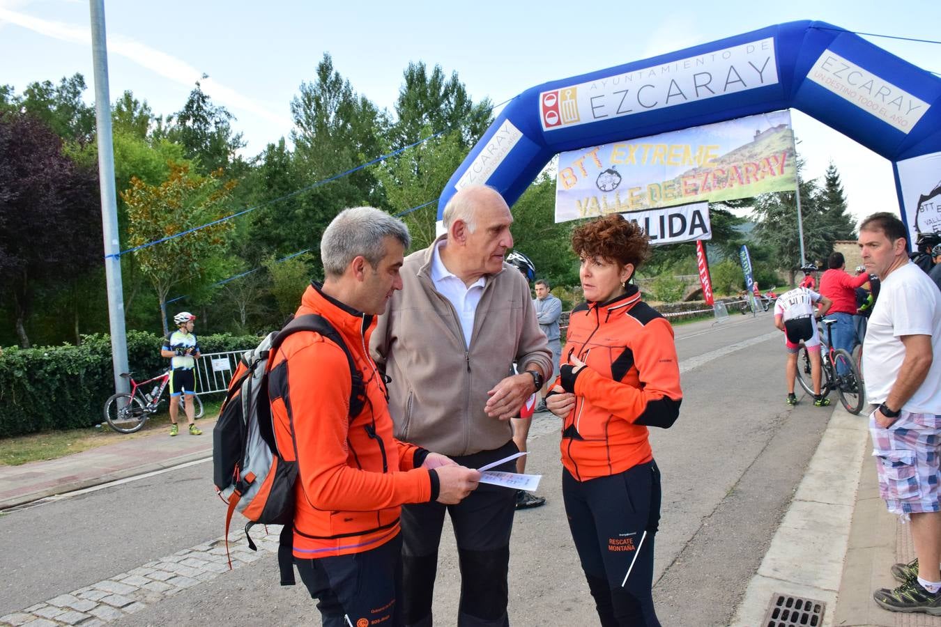 Las imágenes de la prueba ciclista de la localidad serrana