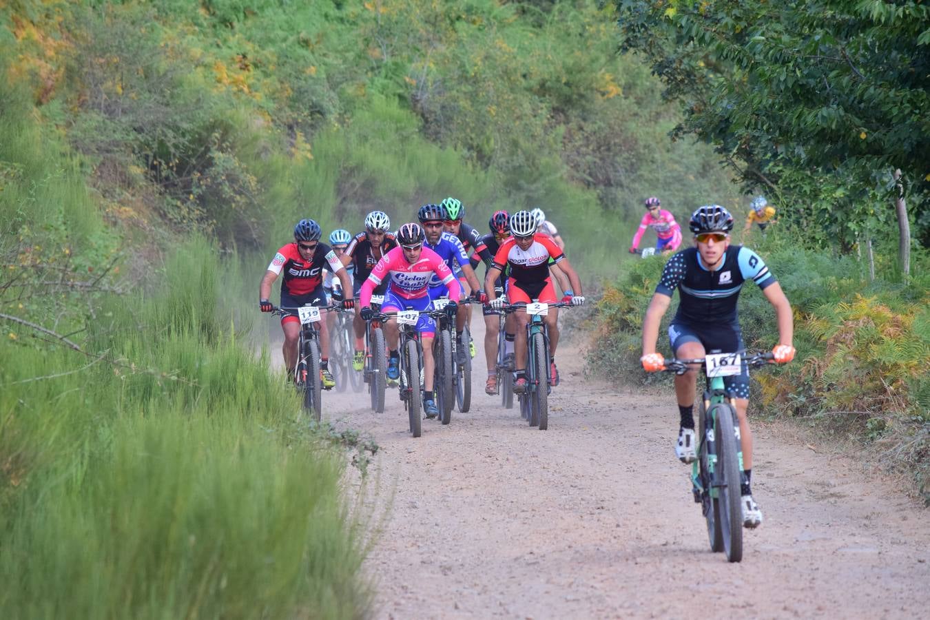 Las imágenes de la prueba ciclista de la localidad serrana