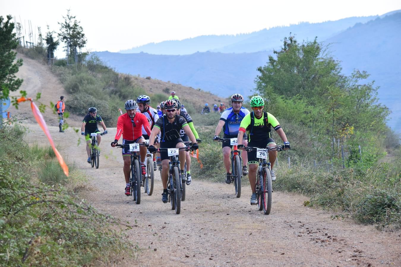 Las imágenes de la prueba ciclista de la localidad serrana