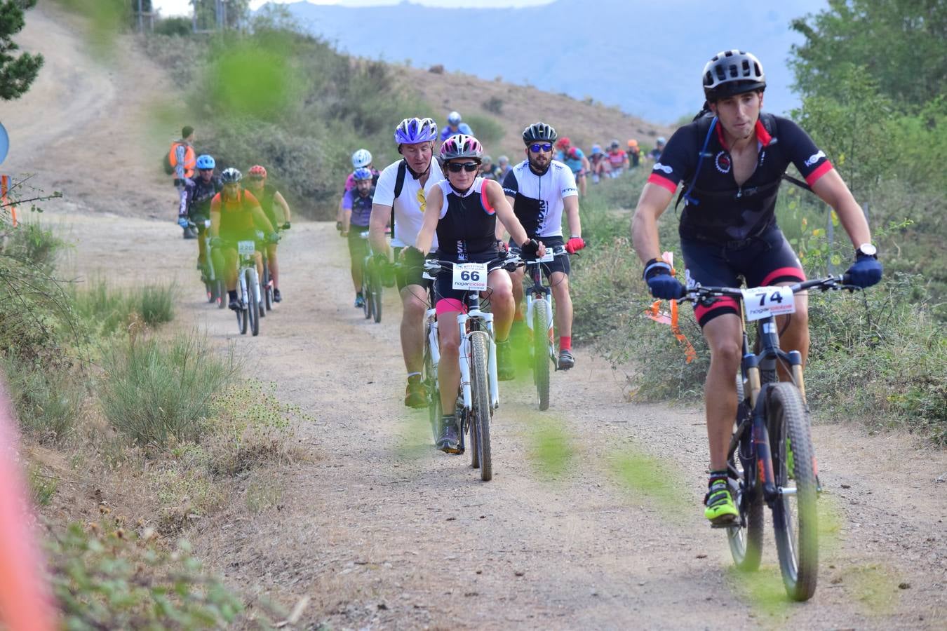 Las imágenes de la prueba ciclista de la localidad serrana