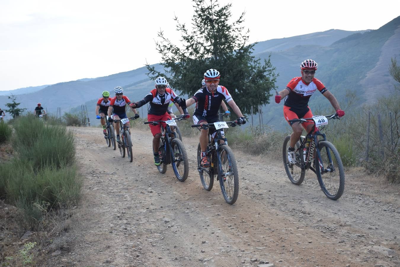 Las imágenes de la prueba ciclista de la localidad serrana