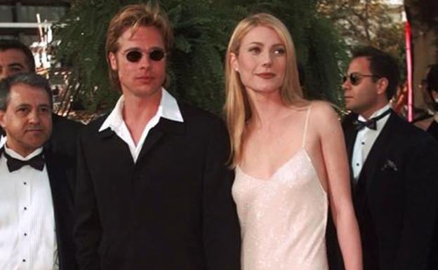 Gwyneth Paltrow y Brad Pitt.