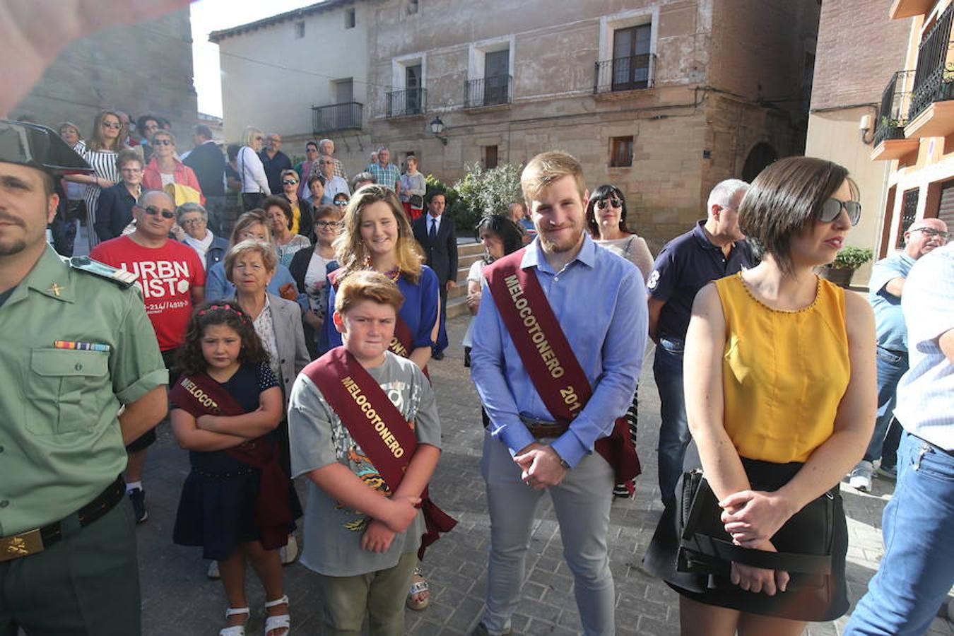 El presidente del Gobierno de La Rioja, José Ignacio Ceniceros ha participado esta maána en la inauguración del nuevo edificio que alberga el Ayuntamiento de Alberite ubicado en la Plaza José María Trevijano