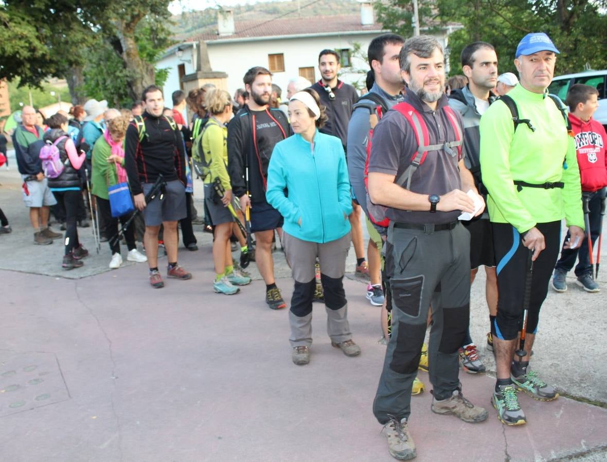 Hubo buen ambiente para enfrentarse al camino y buen almuerzo para recuperarse después