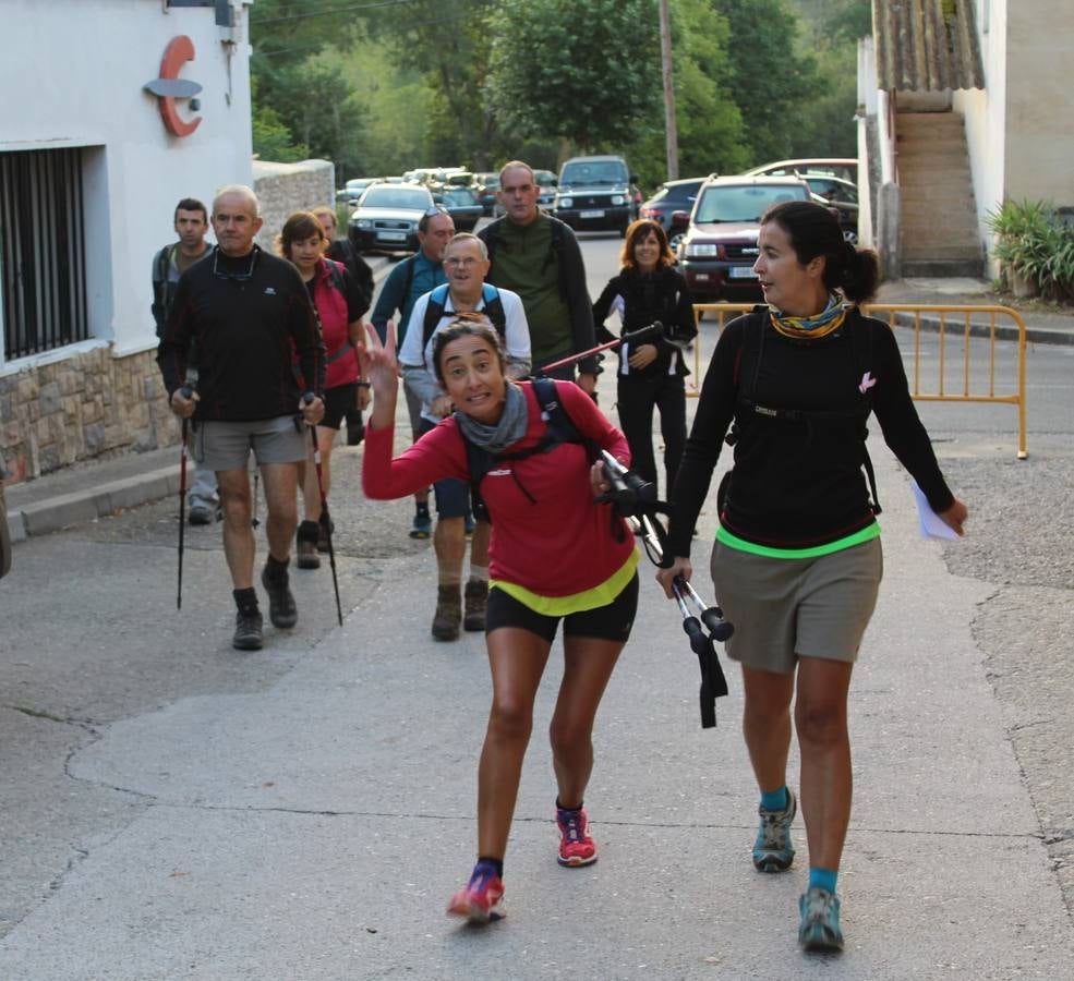 Hubo buen ambiente para enfrentarse al camino y buen almuerzo para recuperarse después