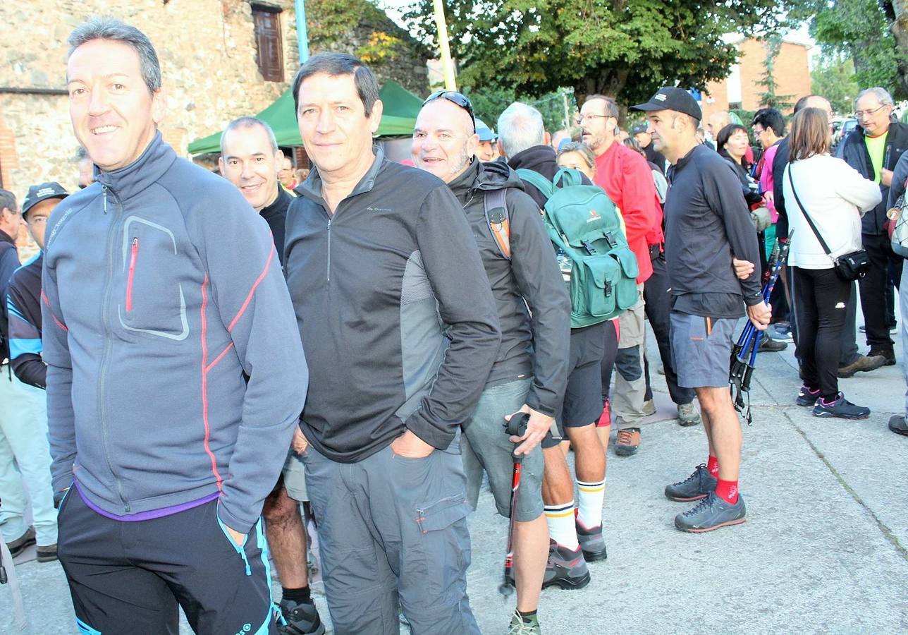 Hubo buen ambiente para enfrentarse al camino y buen almuerzo para recuperarse después