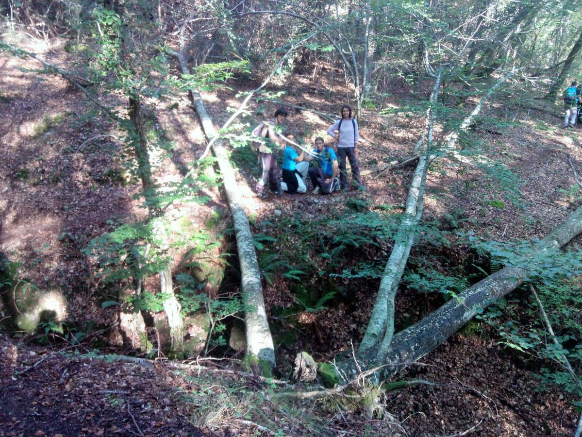 Hubo buen ambiente para enfrentarse al camino y buen almuerzo para recuperarse después