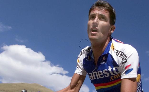 José María Jiménez, el día que ganó en la Cruz de la Demanda, en el 2001. 