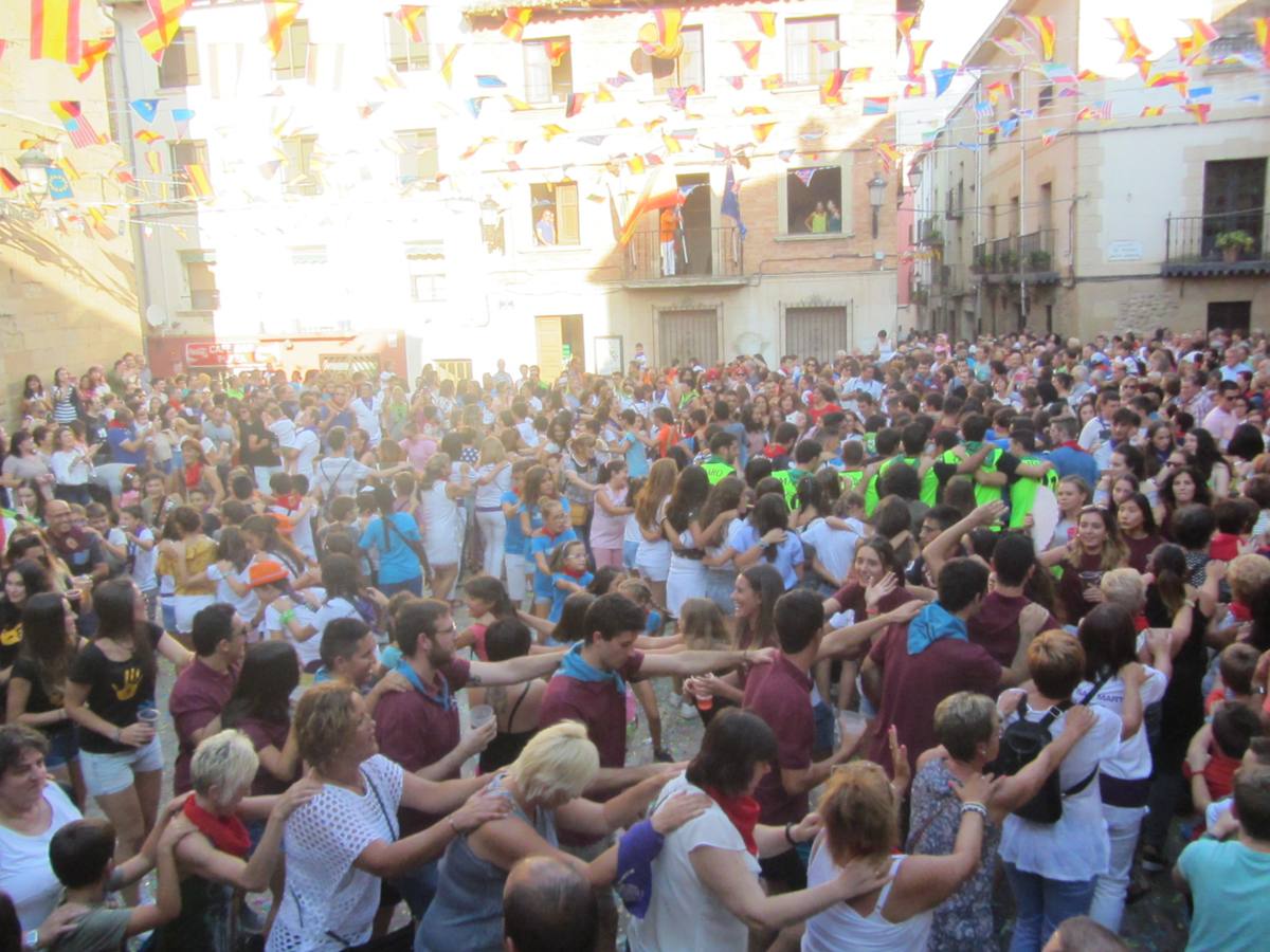 Cohete de las fiestas de la Virgen de la Antigua en Alberite