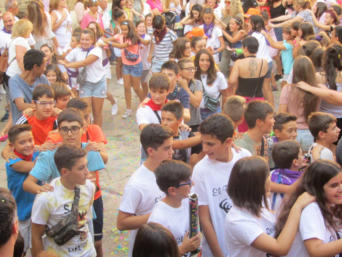 Cohete de las fiestas de la Virgen de la Antigua en Alberite