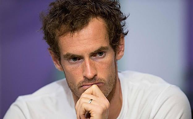Andy Murray, con gesto serio. 