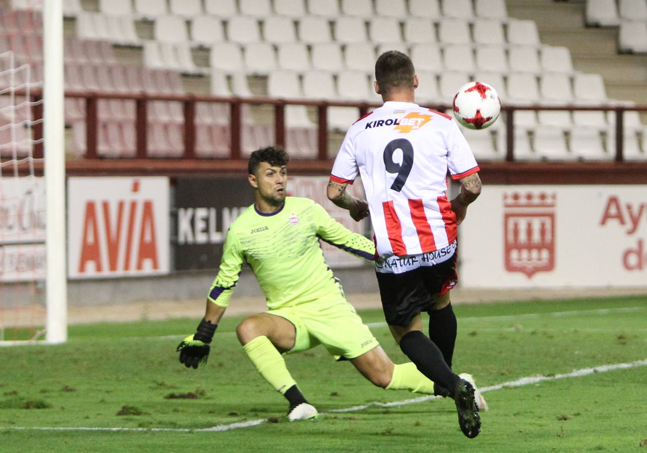 La UD Logroñés gana y alcanza la tercera ronda.