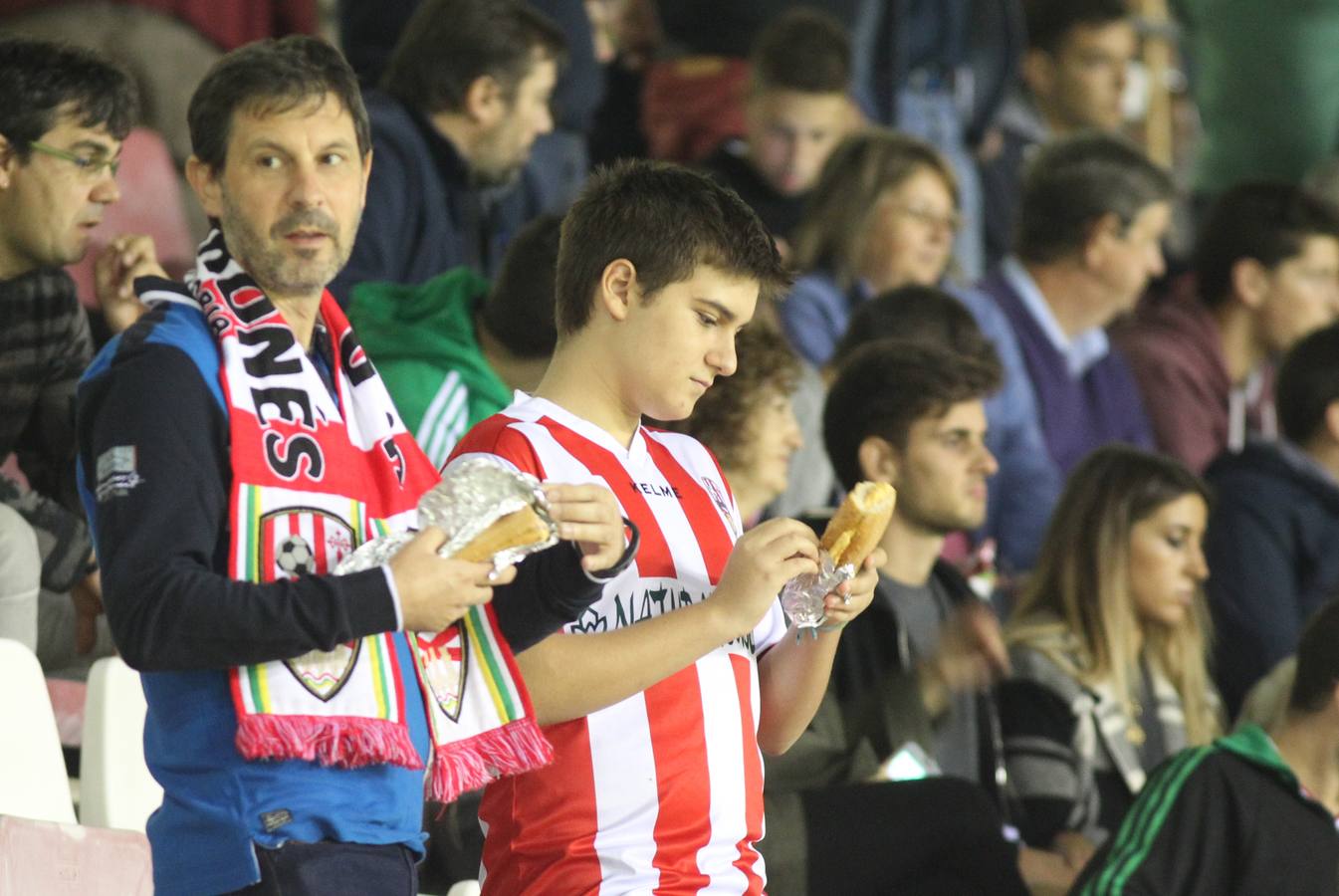 La UD Logroñés gana y alcanza la tercera ronda.