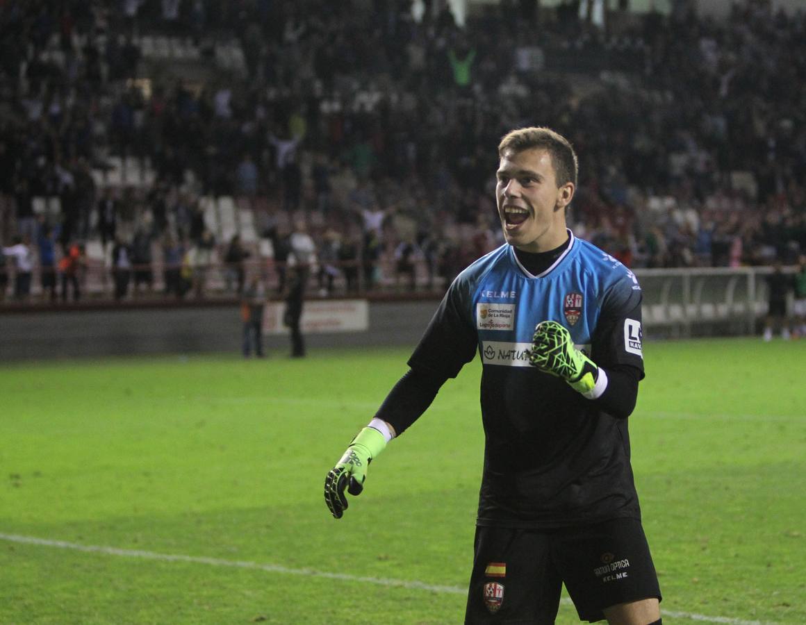 La UD Logroñés gana y alcanza la tercera ronda.