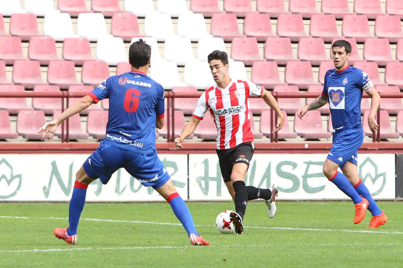 La UDL logra ante el Amorebieta (1-0) su tercera victoria en cuatro partidos de liga