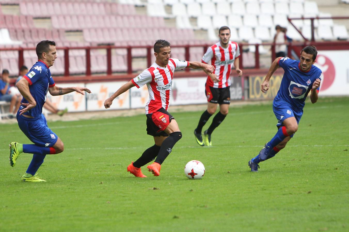 La UDL logra ante el Amorebieta (1-0) su tercera victoria en cuatro partidos de liga