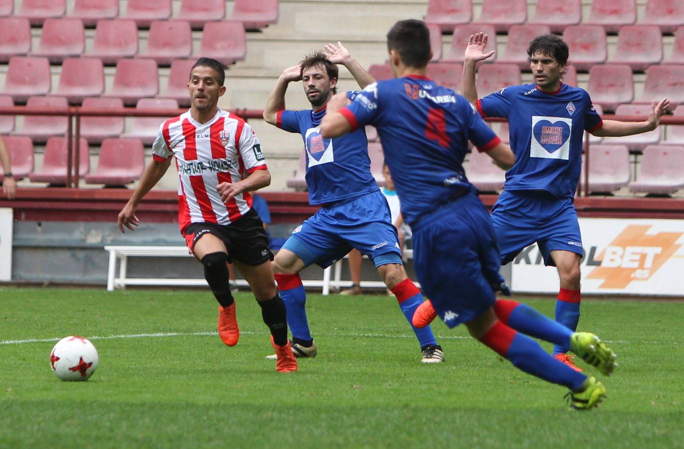 La UDL logra ante el Amorebieta (1-0) su tercera victoria en cuatro partidos de liga
