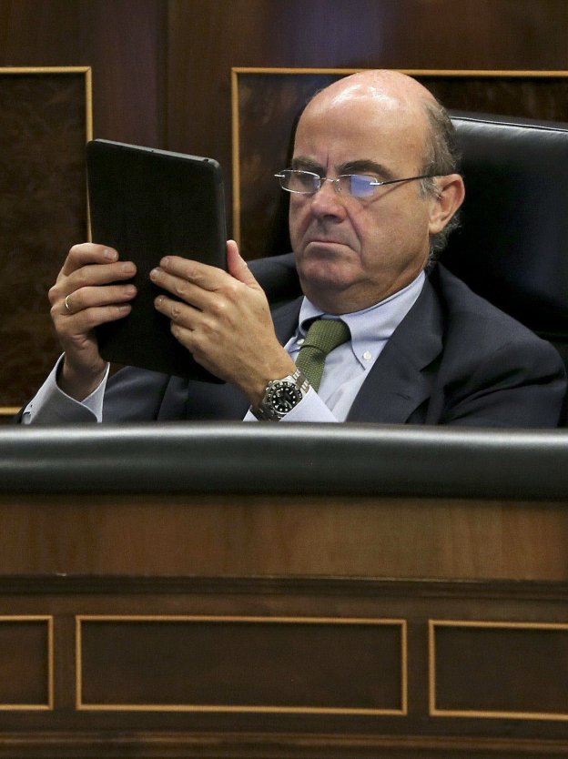 El ministro de Economía, Luis de Guindos. :: EFE